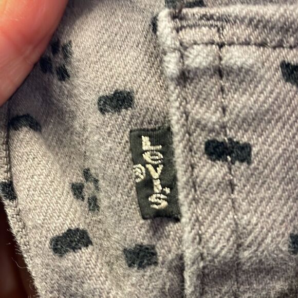 Levi 535 grey with black designs leggings - Picture 10 of 14